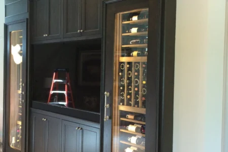 Wooden-Wine-Cabinetry