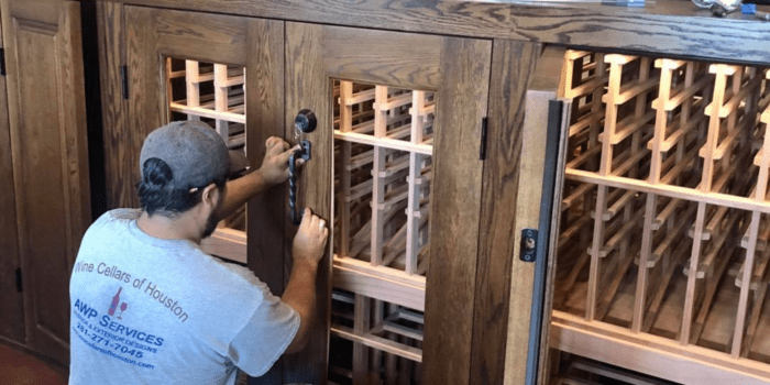 Wine cellar contractor in Houston
