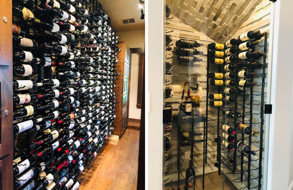 Floor to Ceiling Wine Racks