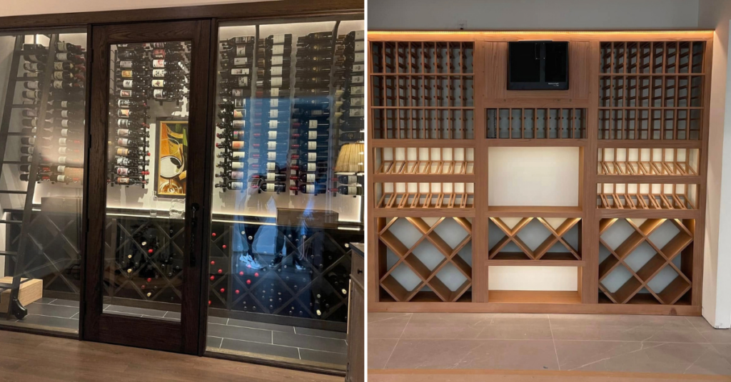 Custom Display Racks for Houston Restaurant